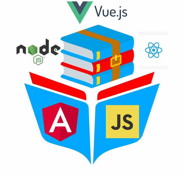 КНИГИ: REACT, JS, ANGULAR, NODE, VUE